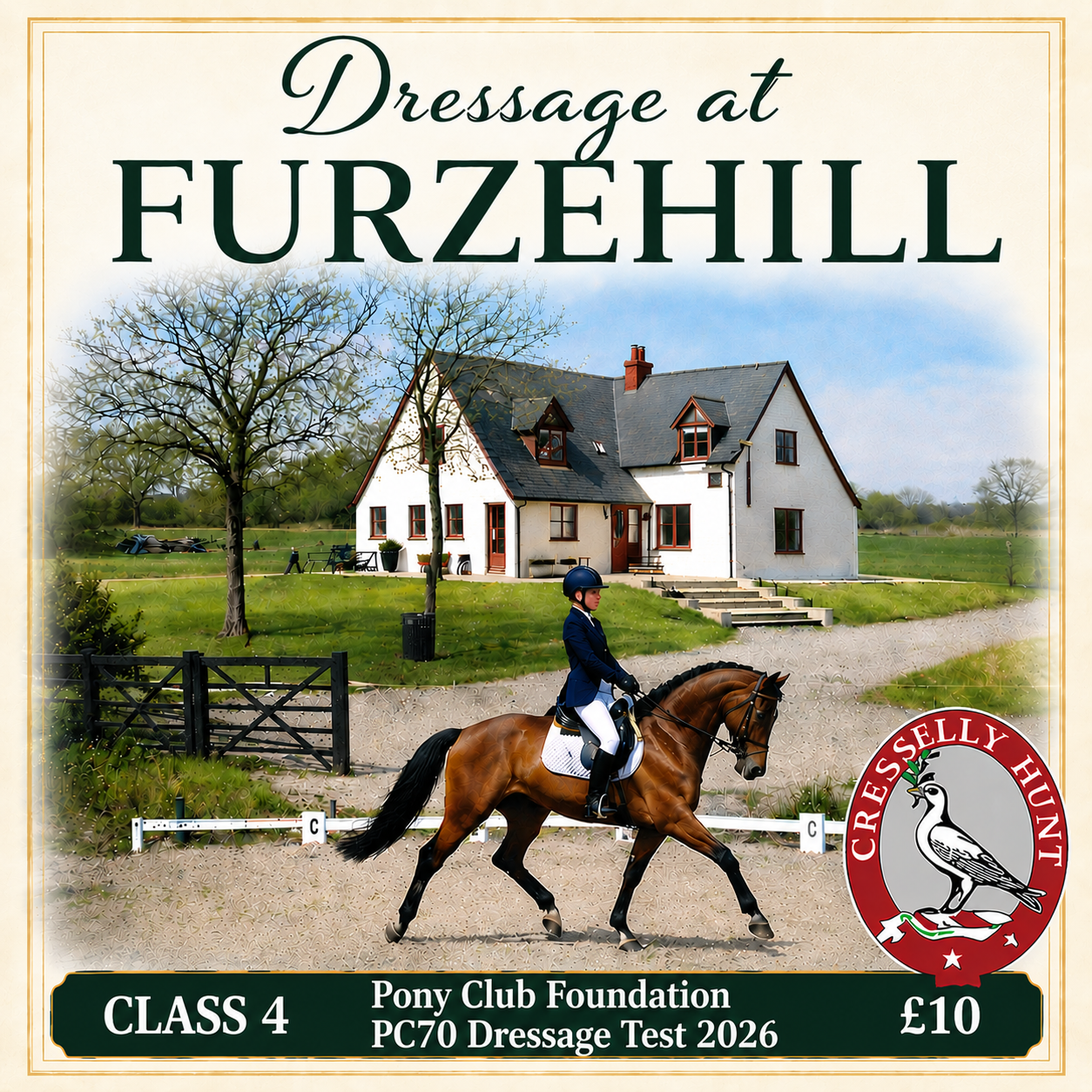 Dressage Ticket - Class 4 - July photo
