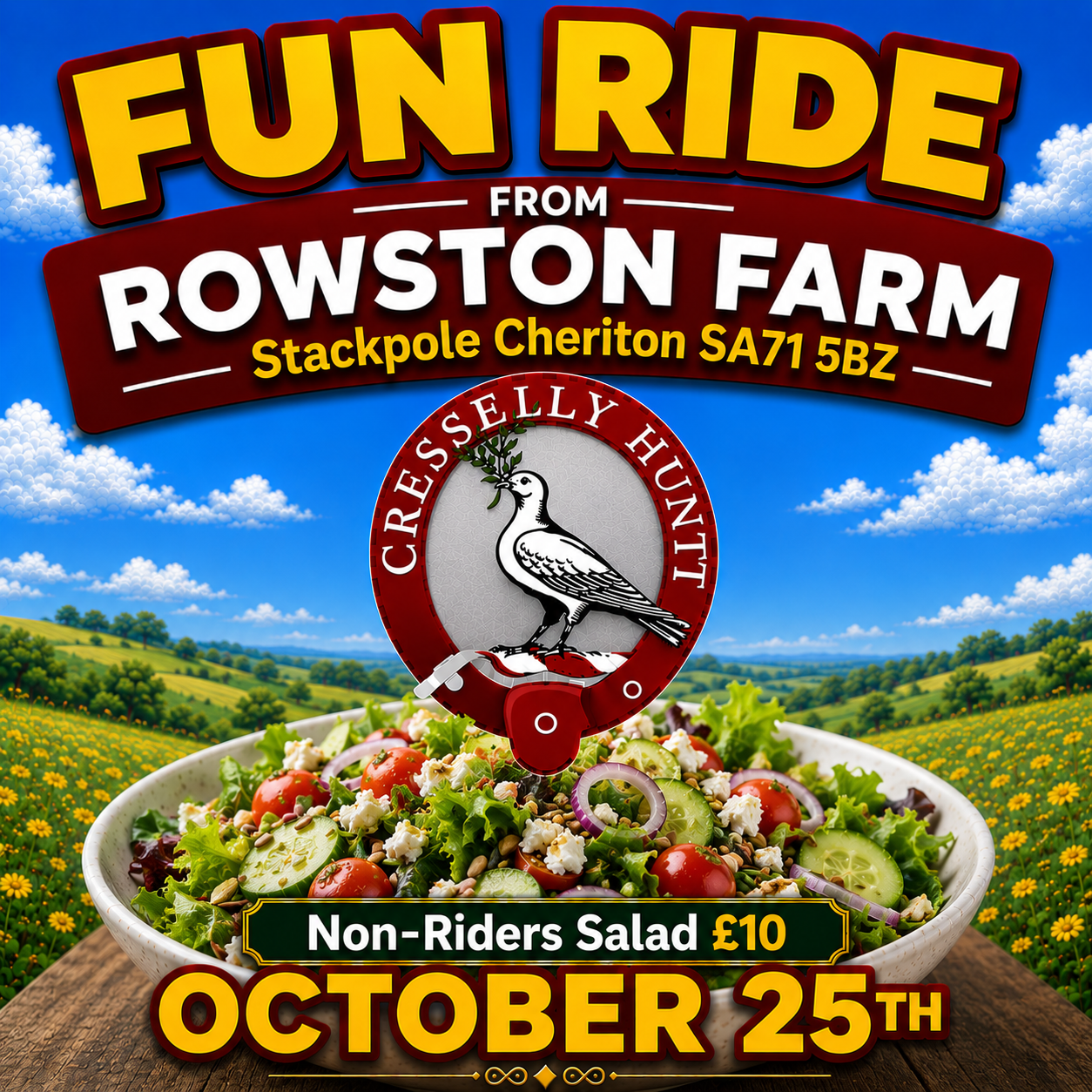 Fun Ride from Rowston Farm - Salad for Non-Riders photo