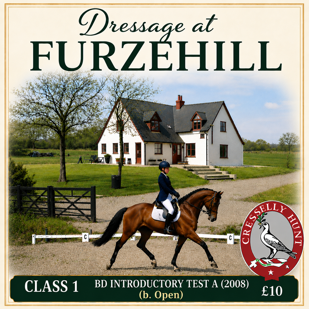 Dressage Ticket - Class 1b - July photo