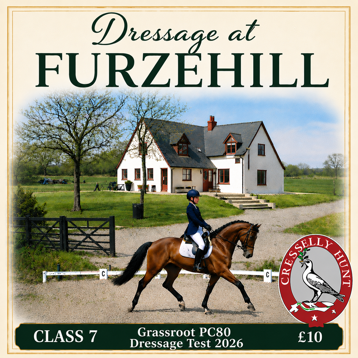 Dressage Ticket - Class 7 - July photo