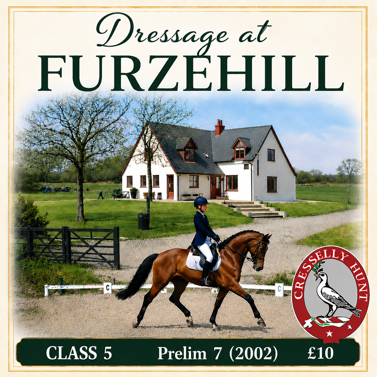 Dressage Ticket - Class 5 - July photo