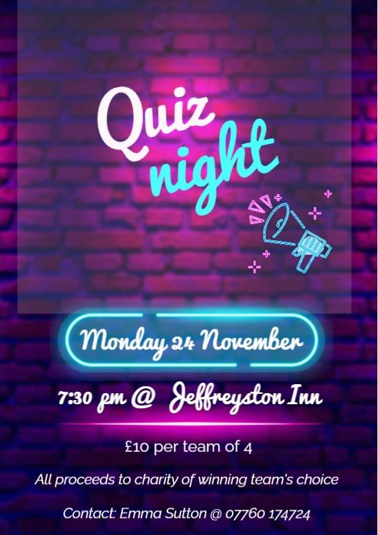 Quiz Night Team Tickets photo