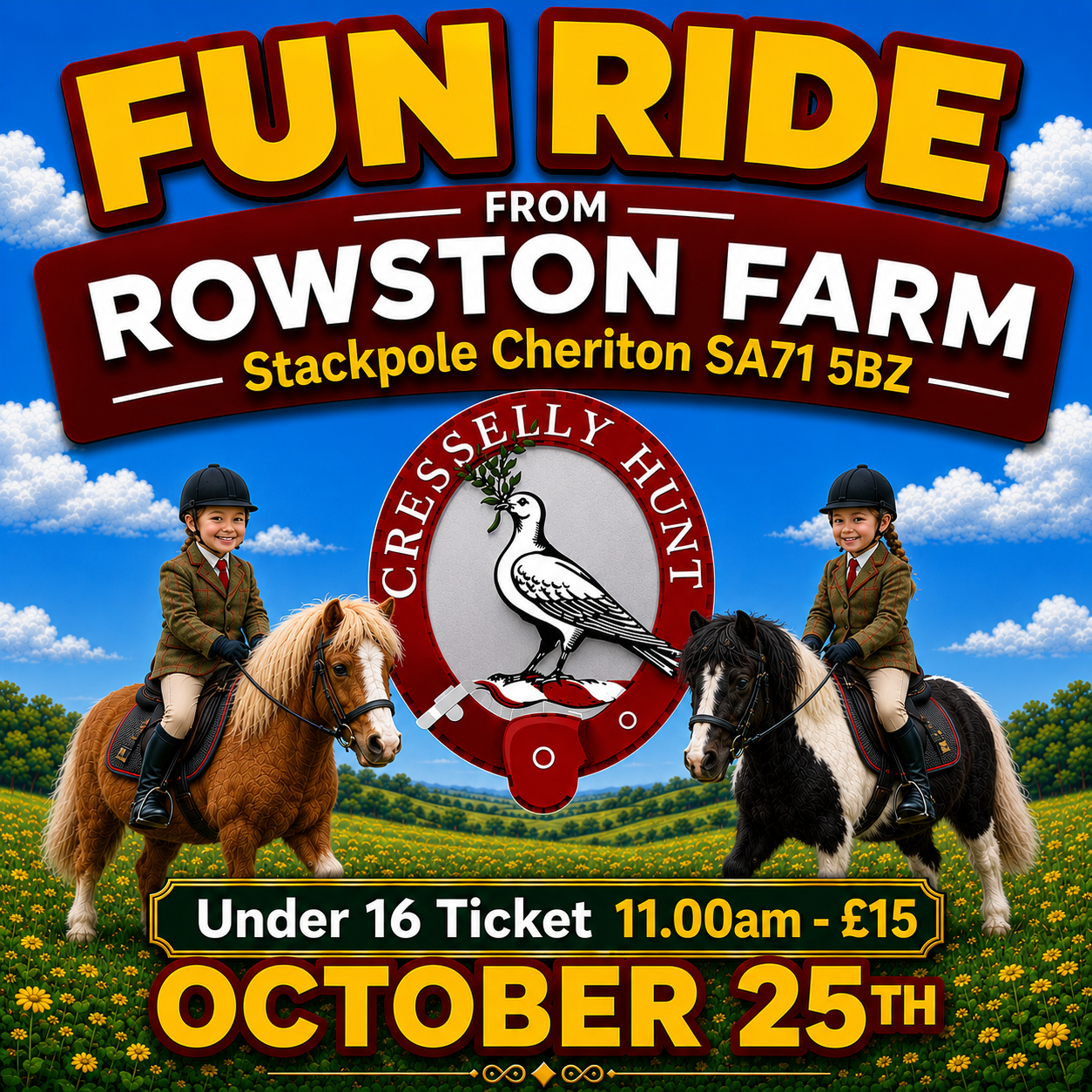 Fun Ride from Rowston Farm (11am) - Child Ticket photo